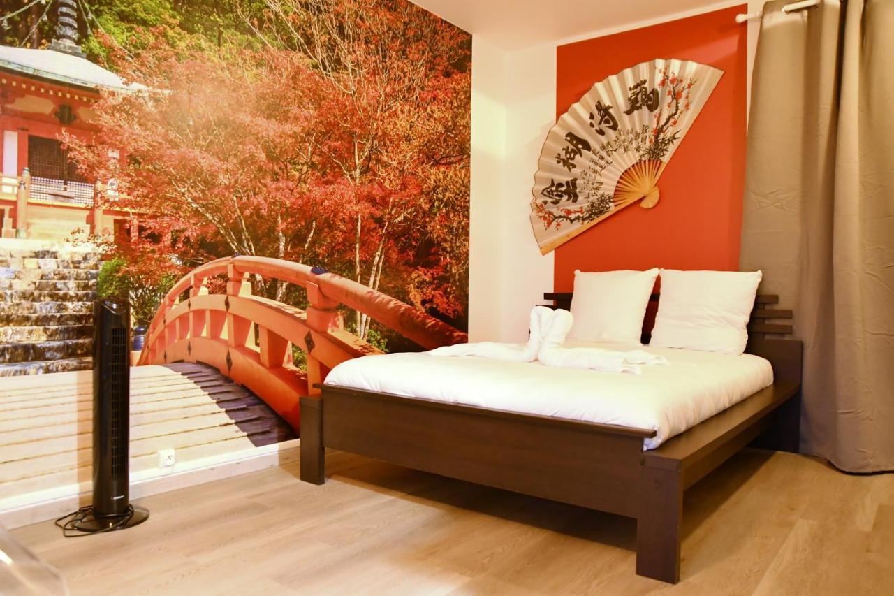 F1 Entier Cosy Style Asiatique Montgeron, Proche Paris Ngoại thất bức ảnh